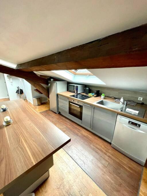 Le Charmeur - Appartement Climatise Avec 2 Chambres - Hypercentre Toulouse Kültér fotó