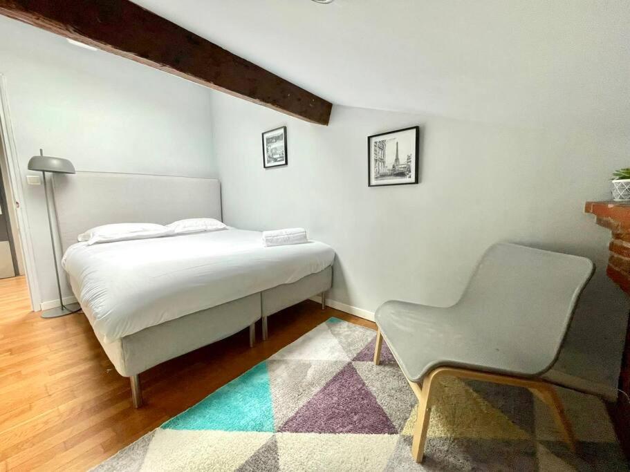 Le Charmeur - Appartement Climatise Avec 2 Chambres - Hypercentre Toulouse Kültér fotó